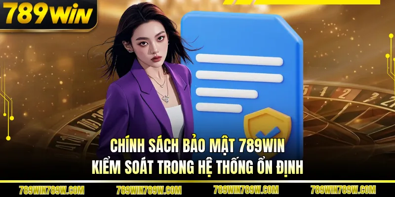 Chính Sách Bảo Mật 789WIN Giữ An Toàn Dữ Liệu Người Dùng 1 Chính sách bảo mật 789WIN kiểm soát trong hệ thống ổn định